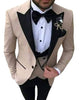 HARLEY SUITS Men's Fashion Formal 3 Piece Tuxedo (Jacket + Pants + Vest) Purple Suit Set for Weddings Proms Cocktails & Special Events - Divine Inspiration Styles