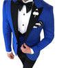 HARLEY SUITS Men's Fashion Formal 3 Piece Tuxedo (Jacket + Pants + Vest) Purple Suit Set for Weddings Proms Cocktails & Special Events - Divine Inspiration Styles