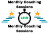 Get 1 Hour Per Month Coaching Sessions On Any Relevant Coaching Topic! 1 Hour Monthly Coaching Sessions To Gain Strategic Ideas, To Solve Problems, and To Make Progress! 1 Hour Monthly Coaching Sessions! (Monthly Subscription Program)