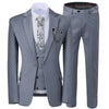 GMSUITS Men's Fashion Formal 3-Piece Suit Set Luxury Style Polka Dots Red Suit Set (Jacket + Pants + Vest) Suit Set - Divine Inspiration Styles