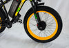 YQ Electric Bicycle Fast Speed 3000W 48V 26" Black & Yellow Smart Dual Motor EBike 35-37MPH Electric City Cruiser & Mountain Bike