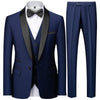 BRADLEY SUITS Men's Fashion Formal 2PCS & 3PCS Tuxedo (Jacket + Pants + Vest) Suit Set - Divine Inspiration Styles