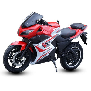 SUNLIKE MAX PRO 2000W 3000W Motor 72AH Battery Full Size & Fully Equipped Black & Red Electric Motorcycle Bike