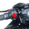 SUNLIKE MAX PRO 2000W 3000W Motor 72AH Battery Full Size & Fully Equipped Black & Red Electric Motorcycle Bike