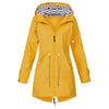 RTSHINE Women's Fashion Stylish Hooded Light Jacket Raincoat Zipper Jacket - Divine Inspiration Styles