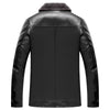 OSM Design Men's Fashion Premium Quality Leather Plush Fur Coat Jacket - Divine Inspiration Styles