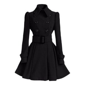 HEATHER Design Women's Fine Fashion Classic Luxury Style Designer Wool Coat Jacket - Divine Inspiration Styles