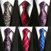 SHEN Design Collection Men's Fashion 100% Premium Quality Fully Woven Jacquard Silk Tie - Divine Inspiration Styles