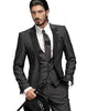 GMSUITS Men's Fashion Formal 3-PCS Tuxedo (Jacket + Pants + Vest) Suit Set - Divine Inspiration Styles