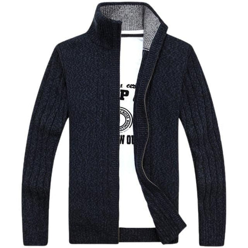 MANTLC Men's Fashion Premium Quality Zipper Sweater Jacket - Divine Inspiration Styles