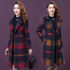 ERNESTINA Design Women's Fine Fashion Elegant Luxury Style Wool Coat Jacket - Divine Inspiration Styles