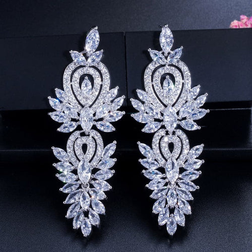 CWW Women's Fine Fashion Elegant Vintage Wedding & Special Events Earrings - Divine Inspiration Styles