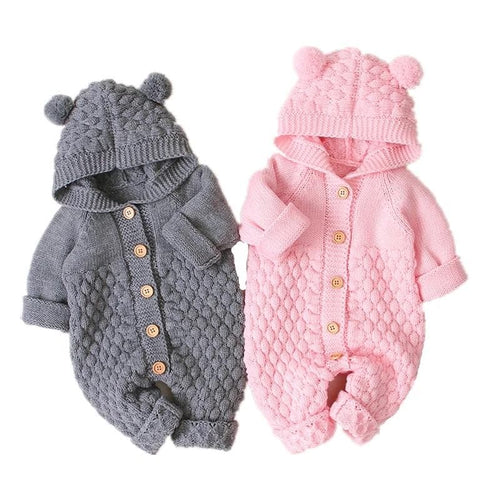 DOVICAISY Children's Fashion Trendy Knitted Romper Jumpsuit for Boys & Girls - Divine Inspiration Styles