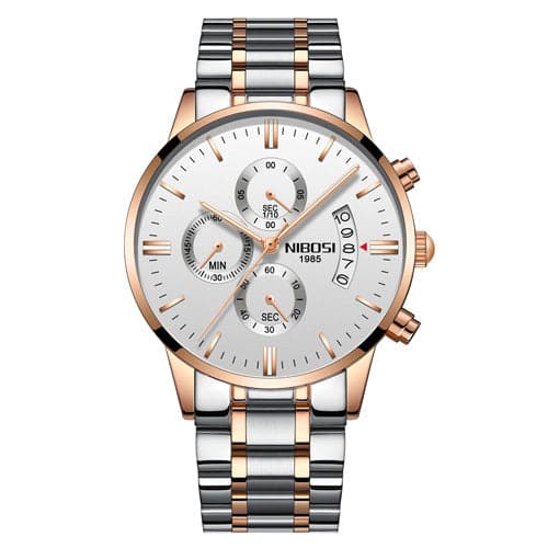 Amazon.com: NIBOSI Men's Watch Analog Minimalism Dial Octagon Watch for Men  Business Chronograph Boy Dress Wrist Watch Stainless Steel Strap :  Clothing, Shoes & Jewelry