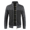 MOGA Design Men's Fashion Premium Quality Quilted Zipper Sweater Jacket - Divine Inspiration Styles