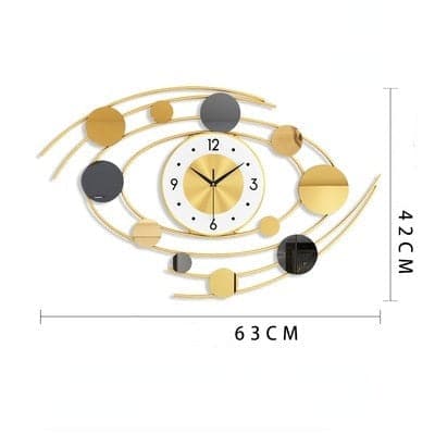 Gold Round Gear Clock – Simply Distinctive Concepts