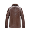 OSM Design Men's Fashion Premium Quality Leather Plush Fur Coat Jacket - Divine Inspiration Styles