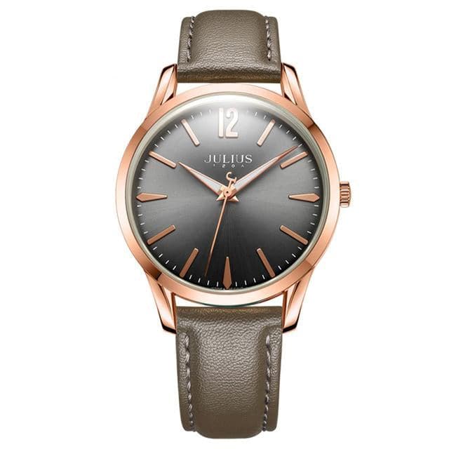 Leather Julius Box | Leather Watch | Leather Clock | Julius Woman | Quartz  Wristwatches - Quartz Wristwatches - Aliexpress