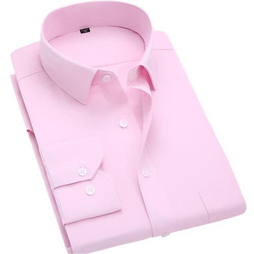 UNISPLENDOR Men's Fashion Premium Quality Classic Long Sleeves Business Dress Shirt - Divine Inspiration Styles