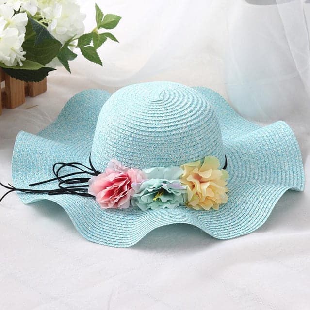 Doitbest Simple Women Straw Hats Summer Sun Hats For Women Lady