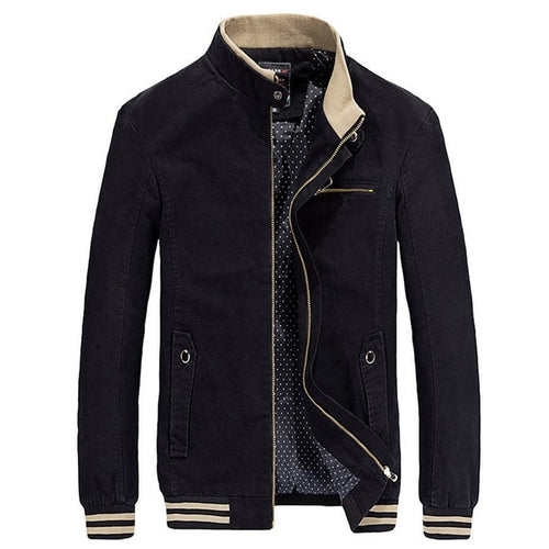 MAIYI Design Men's Fashion Premium Quality Classic Stripes Cotton Coat Jacket - Divine Inspiration Styles